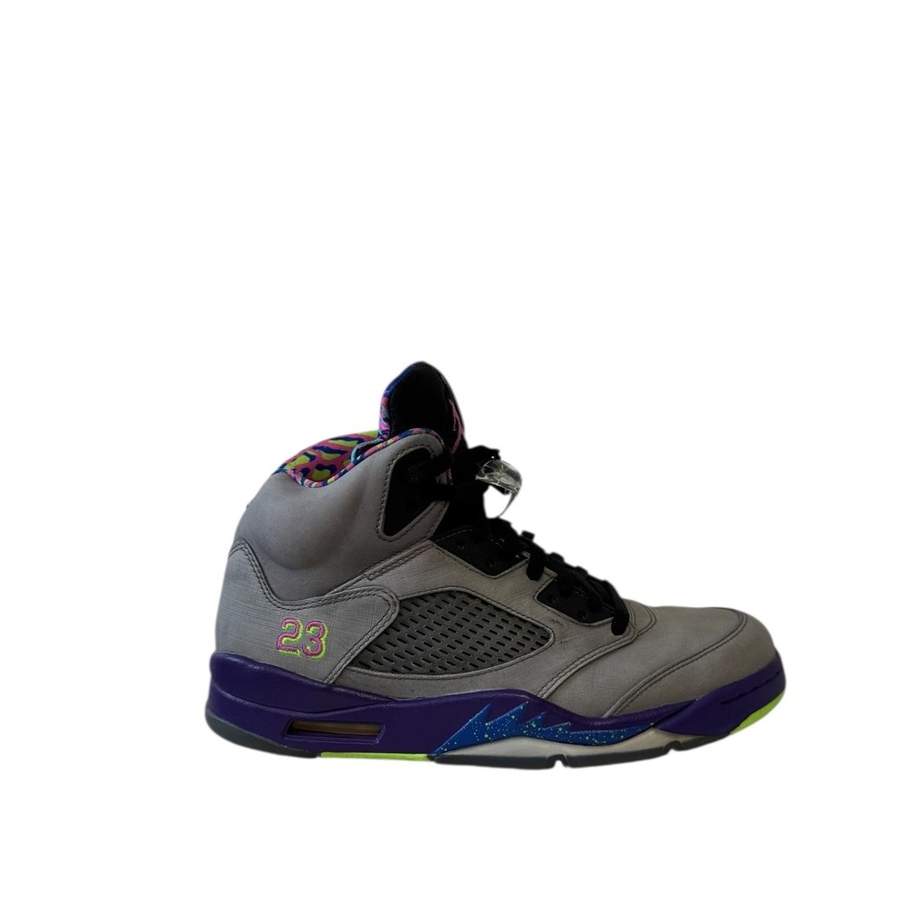 Jordan 5 Retro Alternate Bel-Air Mens Grey Purple DB3335-100 High Top Sneakers 9